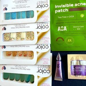 Color street Christmas sets+acne patch+free samples!